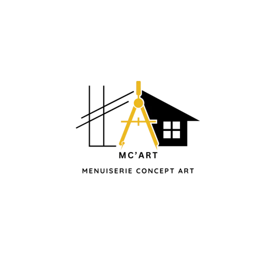 Black Modern House Builder Logo